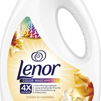 LENOR ORCHID & VANILLA LIQUID DETERGENT  950 ML  - 19 WL