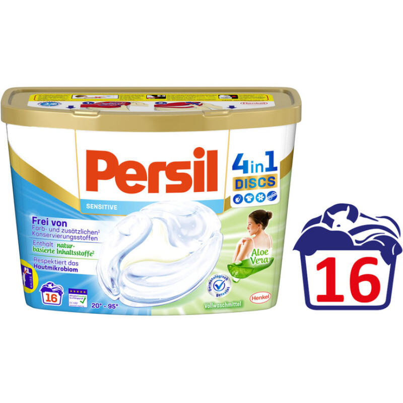 PERSIL SENSITIVE DISCS  0.4 KG - 16 WL