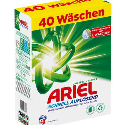 ARIEL REGULAR POWDER2.4 KG. box - 40 WL