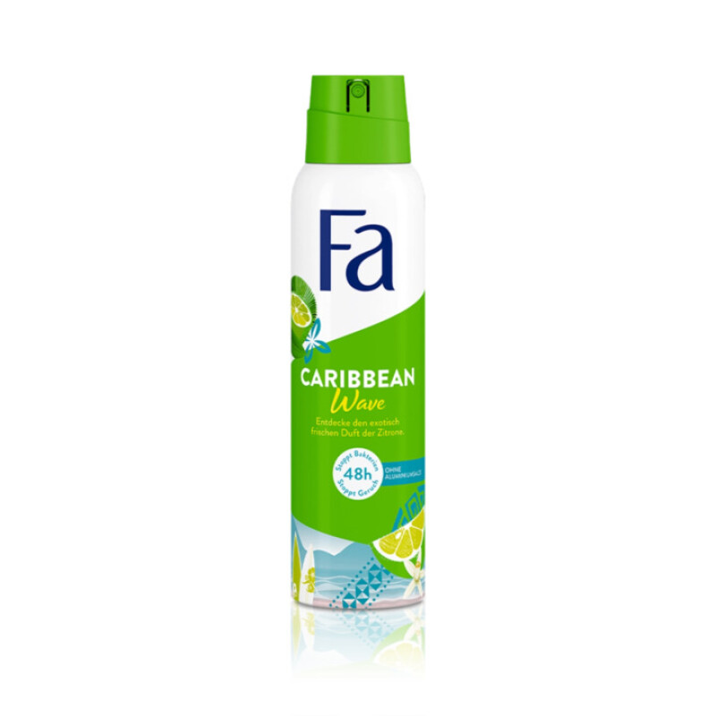 FA DEO SPRAY CARIBBEAN WAVE women 150 ML.