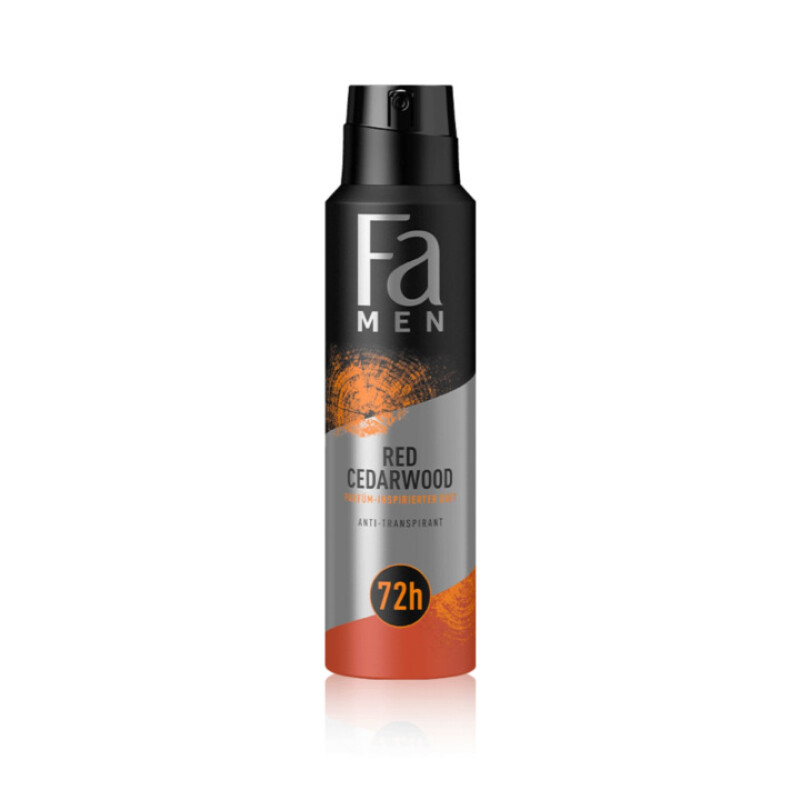 FA DEO SPRAY RED CEDARWOOD men 150 ML.