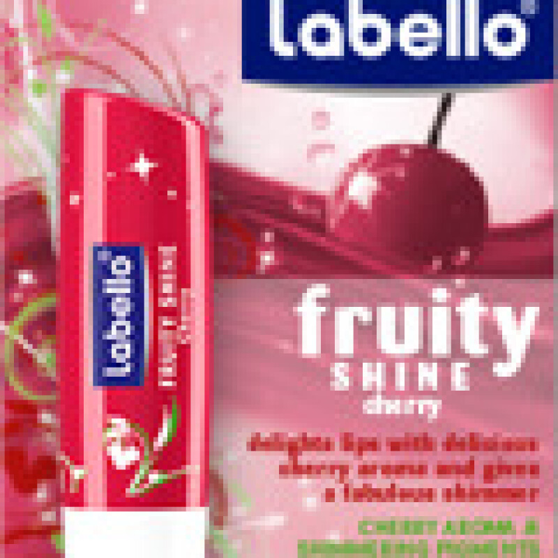 LABELLO FRUITY SHINE CHERRY single 6 STK.