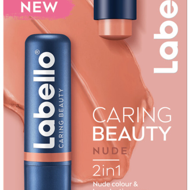 LABELLO CARING BEAUTY NUDE 2in1 single 6 STK.