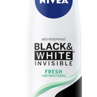 NIVEA DEO SPRAY B&W INVISIBLE FRESH women 150ml.