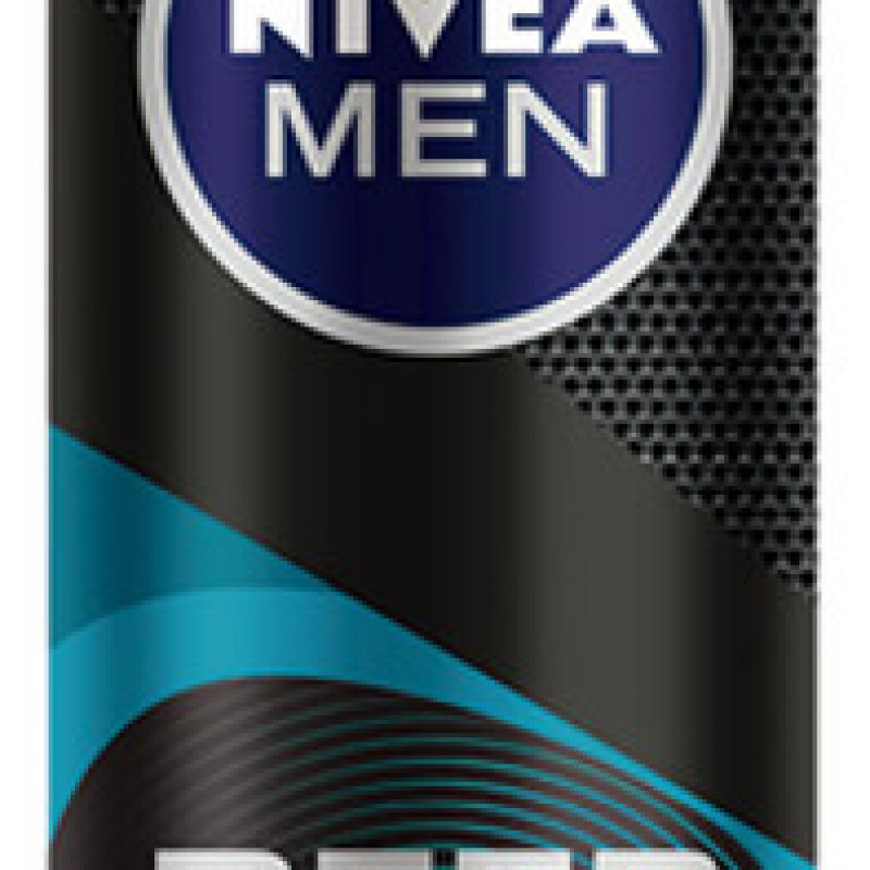 NIVEA DEO SPRAY DEEP BLACK CARBON BEAT men  150ml.