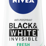 NIVEA DEO SPRAY XL B&W INVISIBLE FRESH women 200ml.