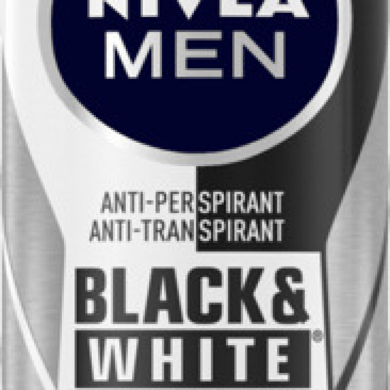 NIVEA DEO SPRAY XL B&W INVISIBLE ORIGINAL men 200ml.