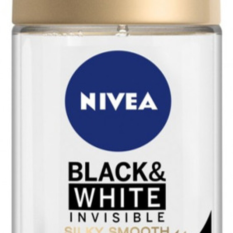 NIVEA DEO ROLL ON B&W INVISIBLE SILKY SMOOTH women  50ml.