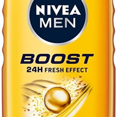 NIVEA SHOWERGEL BOOST FOR MEN 250 ml.