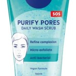 NIVEA FACE WASH GEL & SCRUB PURIFY PORES 150 ml.