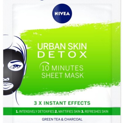 NIVEA FACE DETOX SHEET MASK 15 pcs.