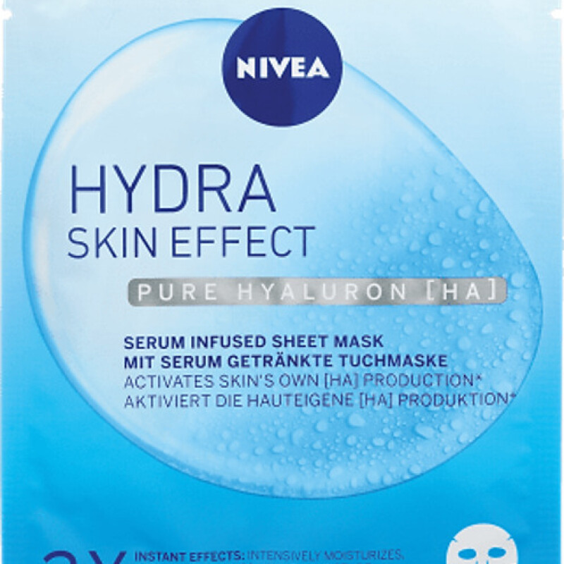 NIVEA FACE HYDRA SKIN EFFECT SHEET MASK 15 pcs.