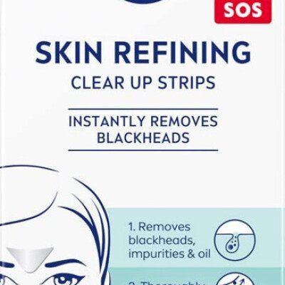 NIVEA FACE CLEAR UP STRIPS SKIN REFINING SOS 12 pcs.