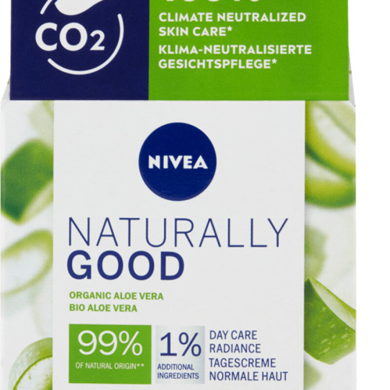 NIVEA FACE NATURALLY GOOD ALOE VERA DAY CREAM  50 ml.