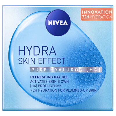 NIVEA FACE HYDRA SKIN EFFECT HYALURON  DAY GEL 50 ml.