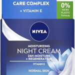 NIVEA FACE MOISTURIZING NIGHT CREAM 24H MOISTURE VIT. E NORMAL SKIN  50 ml