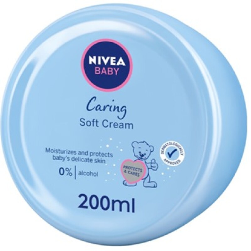 NIVEA BABY CARING SOFT CREAM  200 ml.