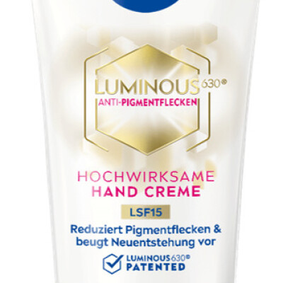 NIVEA HAND CREAM LUMINOUS ANTI-PIGMENTATION-Tube  50ml.