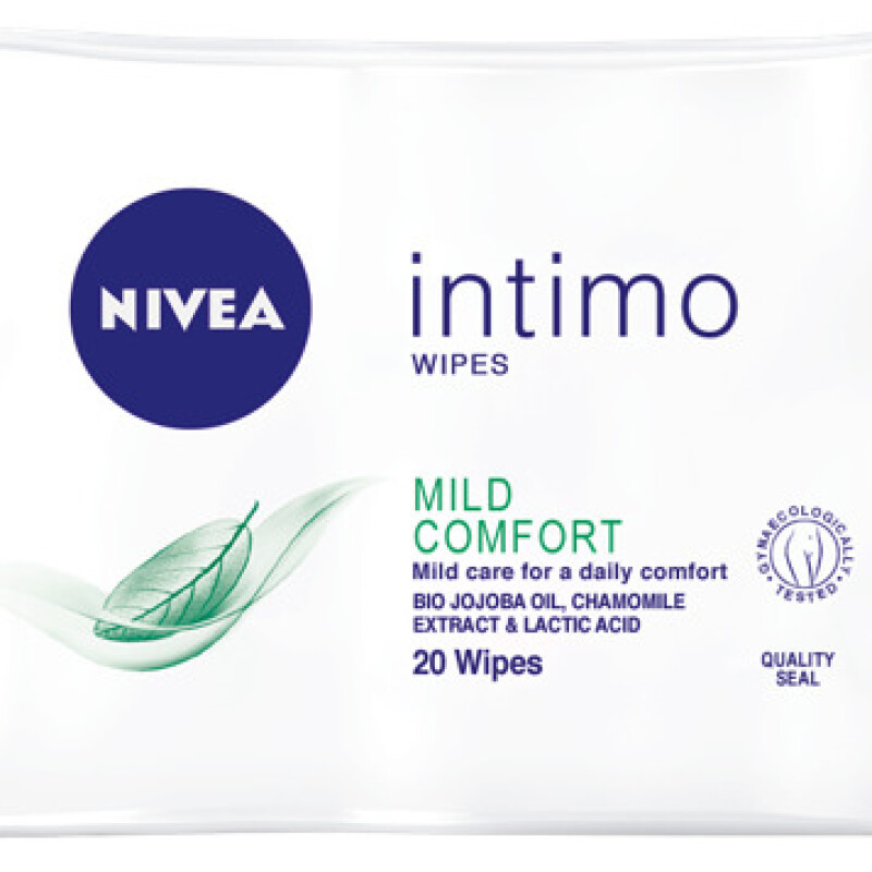 NIVEA INTIMO MILD WIPES 20 pcs.