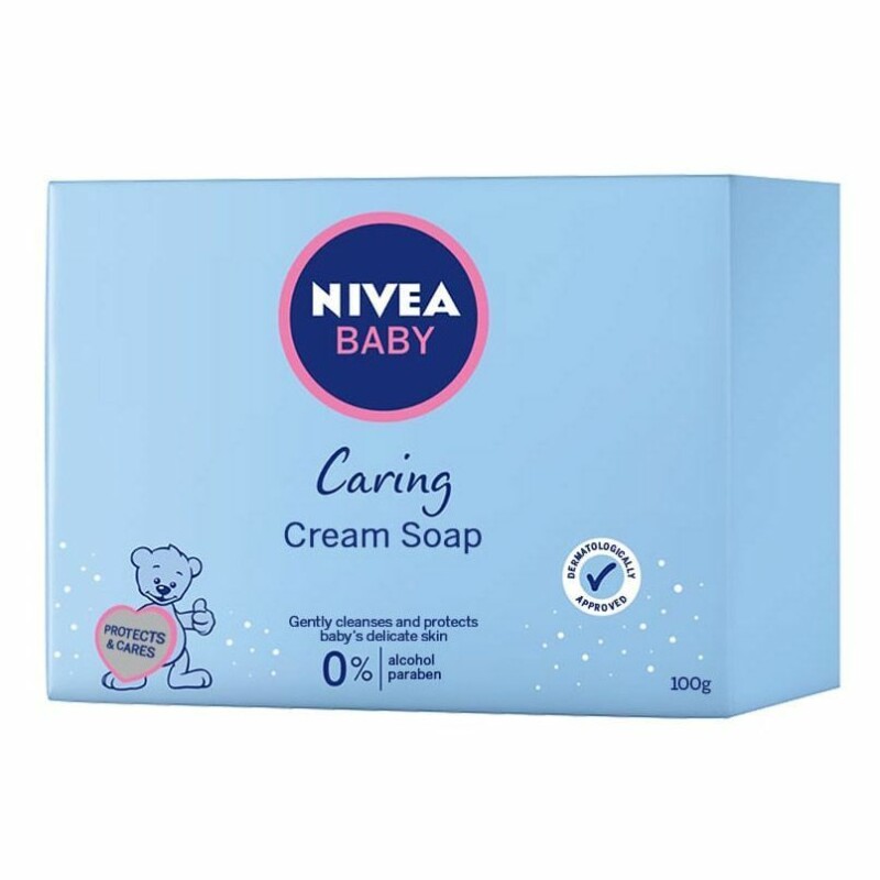 NIVEA BABY CARING CREME SOAP BAR100 g.