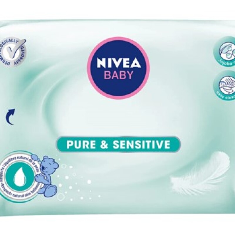 NIVEA BABY PURE & SENSITIVE WIPES  63 pcs.