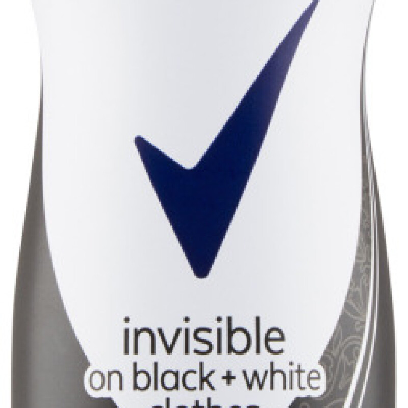 REXONA  SPRAY  INVISIBLE  BLACK & WHITE - women150 ml.