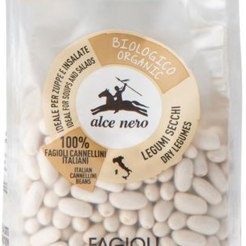 ALCE NERO ORGANIC CANNELLINI BEANS 400g