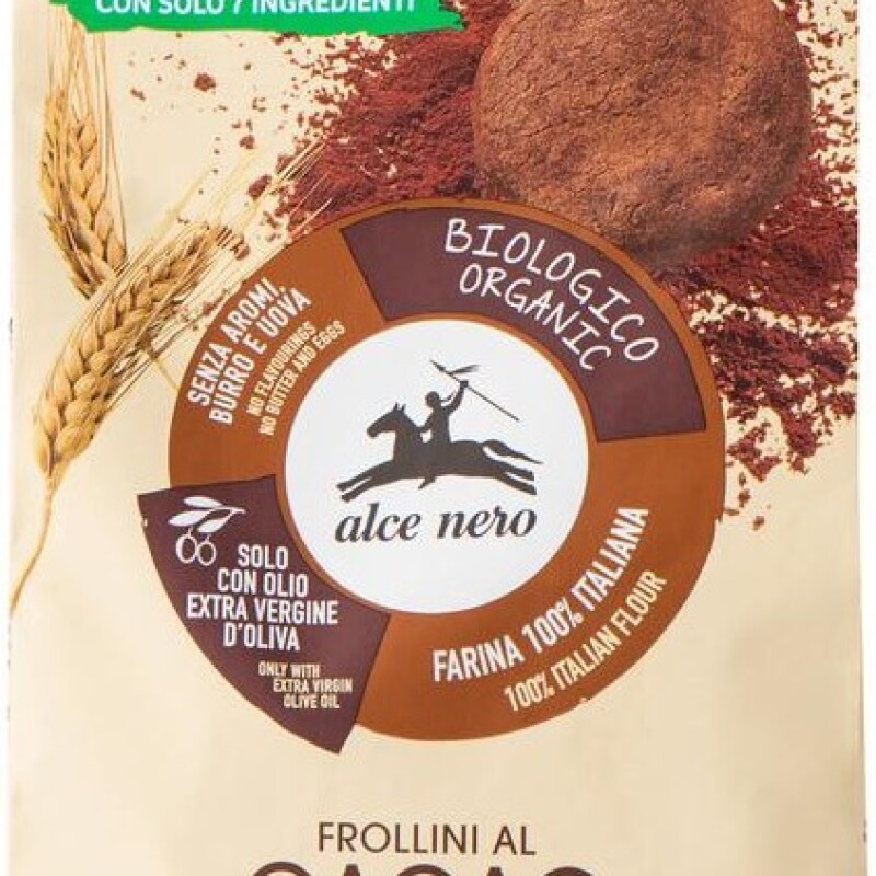 ALCE NERO ORGANIC COCOA BISCUITS 250g