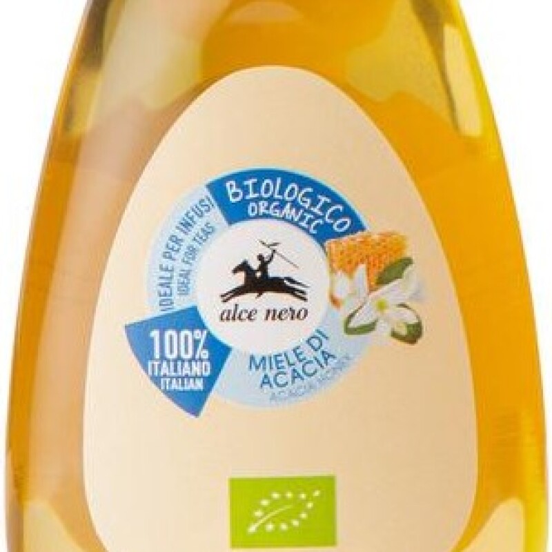 ALCE NERO ORGANIC ITALIAN ACACIA HONEY QUEEZE BOTTLE250g