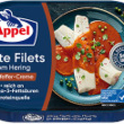 APPEL HERINGFILETS IN PFEFFER-CREME 200 G.