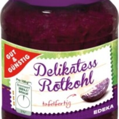 GG ROTKOHL / RED CABBAGE  720 ML.