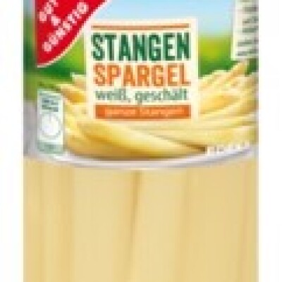 GG STANGENSPARGELN / WHOLE ASPARAGUS  370 G.