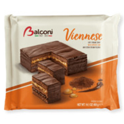 BALCONI TORTA VIENNA  SOFT SPONGE CAKE400 G.