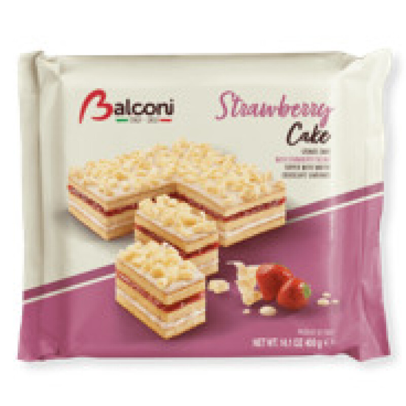 BALCONI TORTA STRAWBERRY CAKE400 G.