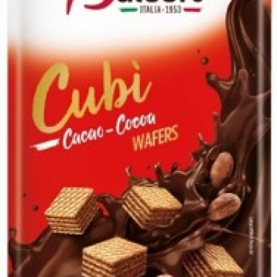 BALCONI CUBI WAFERS CHOCOLATE  BAG  250 G.