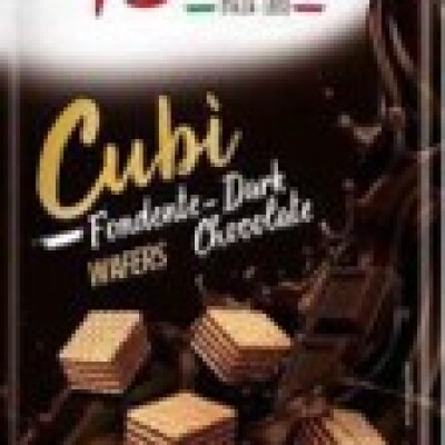 BALCONI CUBI WAFERS DARK CHOCOLATE  BAG  250 G.