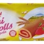 BALCONI MINI ROLLS STRAWBERRY FILLING 6 PCS  180 G.