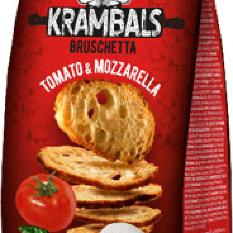 BRUSCHETTA KRAMBALS TOMATO & MOZZARELLA 70 G.