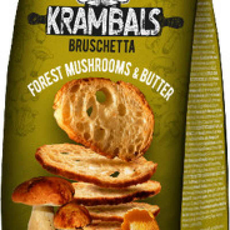 BRUSCHETTA KRAMBALS FOREST MUSHROOMS BUTTER 70 G.