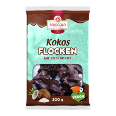 BERGGOLD KOKOSFLOCKEN 200g