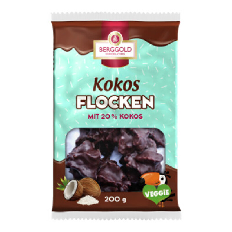 BERGGOLD KOKOSFLOCKEN 200g