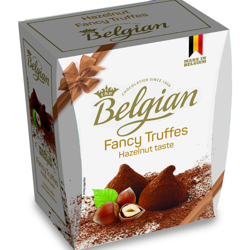 BELGIAN DUSTED TRUFFLES HAZELNUT  1200 G.