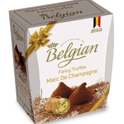 BELGIAN DUSTED TRUFFLES CHAMPAGNE  1200 G.