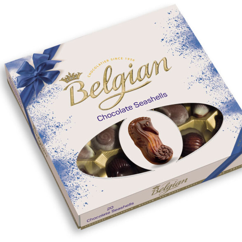 BELGIAN MILK SEASHELLS ORIGINAL 250 G.