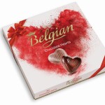 BELGIAN CHOCOLATE HEARTS 200 G.