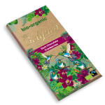 BELGIAN ORGANIC BAR CRANBERRIES DARK CHOCOLATE  90 G.