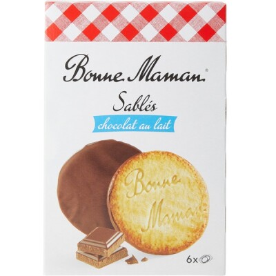 BONNE MAMAN SABLES CHOCOLAT AU LAIT 160g