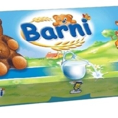 BARNI BISCUITS WITH MILK FILLING  150 G.