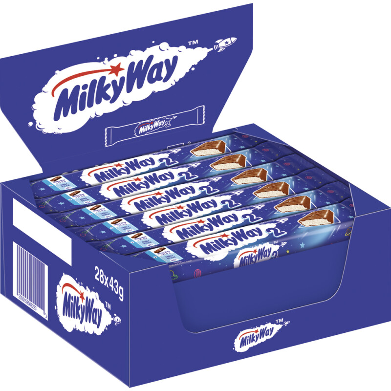 2 X MILKY WAY 21.5g.  243 G.