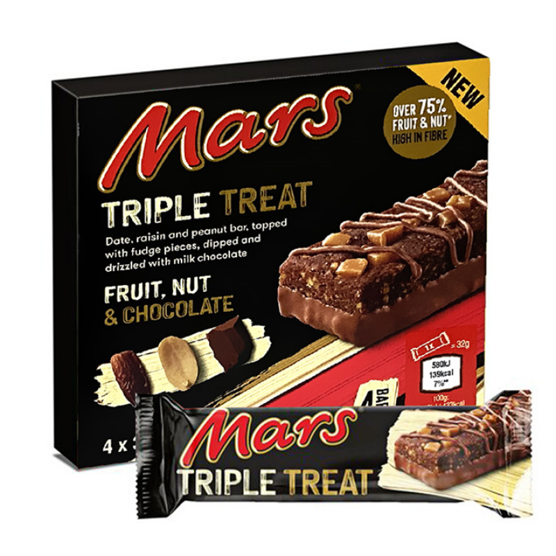 MARS TRIPLE TREAT  128 G. (4x32g.)